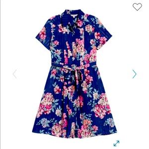 NANETTE nanette lepore Floral Print Shirt Dress